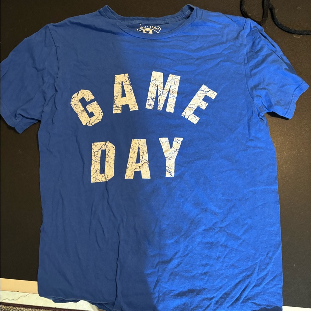 Junk Food Clothing Blue Game Day Tee